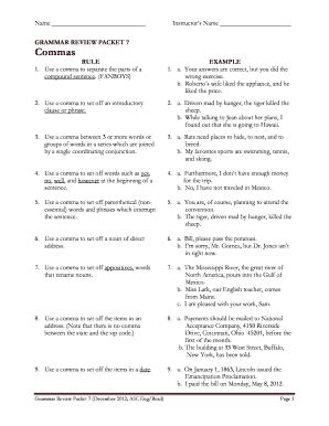 PREVIEW and REVIEW all year long! This is a 2. . 6th grade grammar review packet